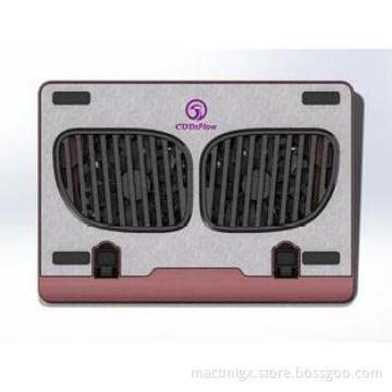 Aluminum 13 inch Laptop Cooling Pad with Fan , Powerful Lap